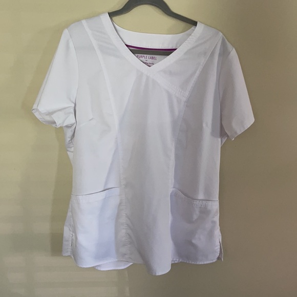 Purple Label by Healing Hand XL Scrub Top - Picture 4 of 4